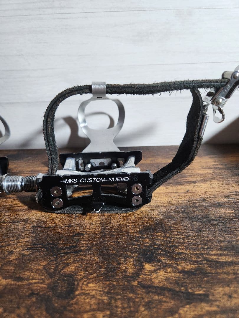 三ヶ島製作所/MKS CUSTOM NUEVO ピストペダル一式　NJS刻印あり