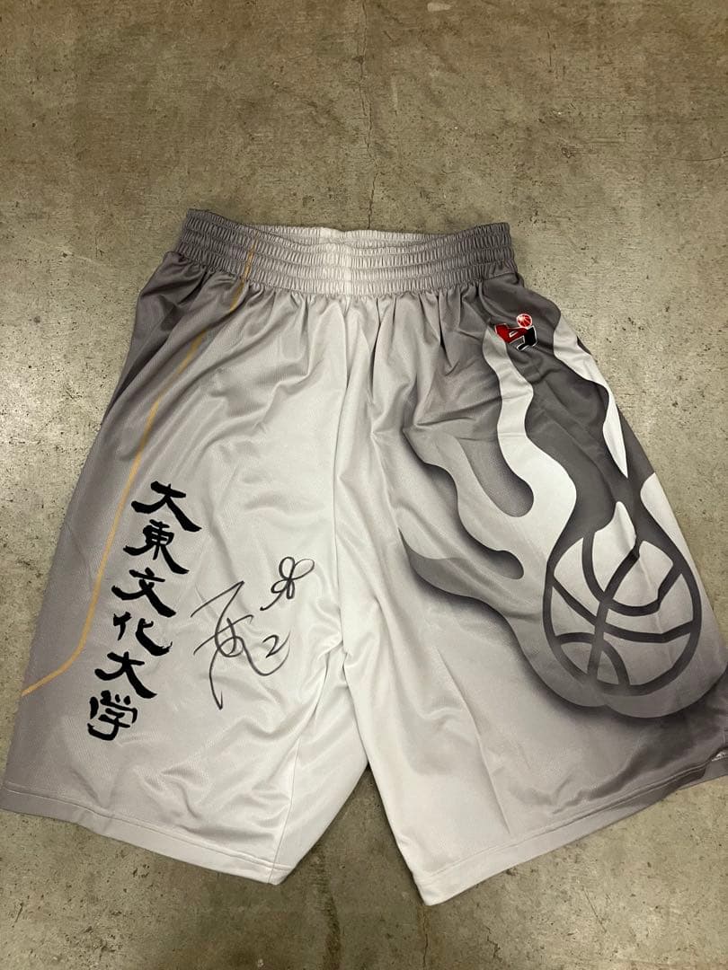 澤岻安史　実使用　オーセンティック　非売品　ショーツ　バスパン　琉球　キングス