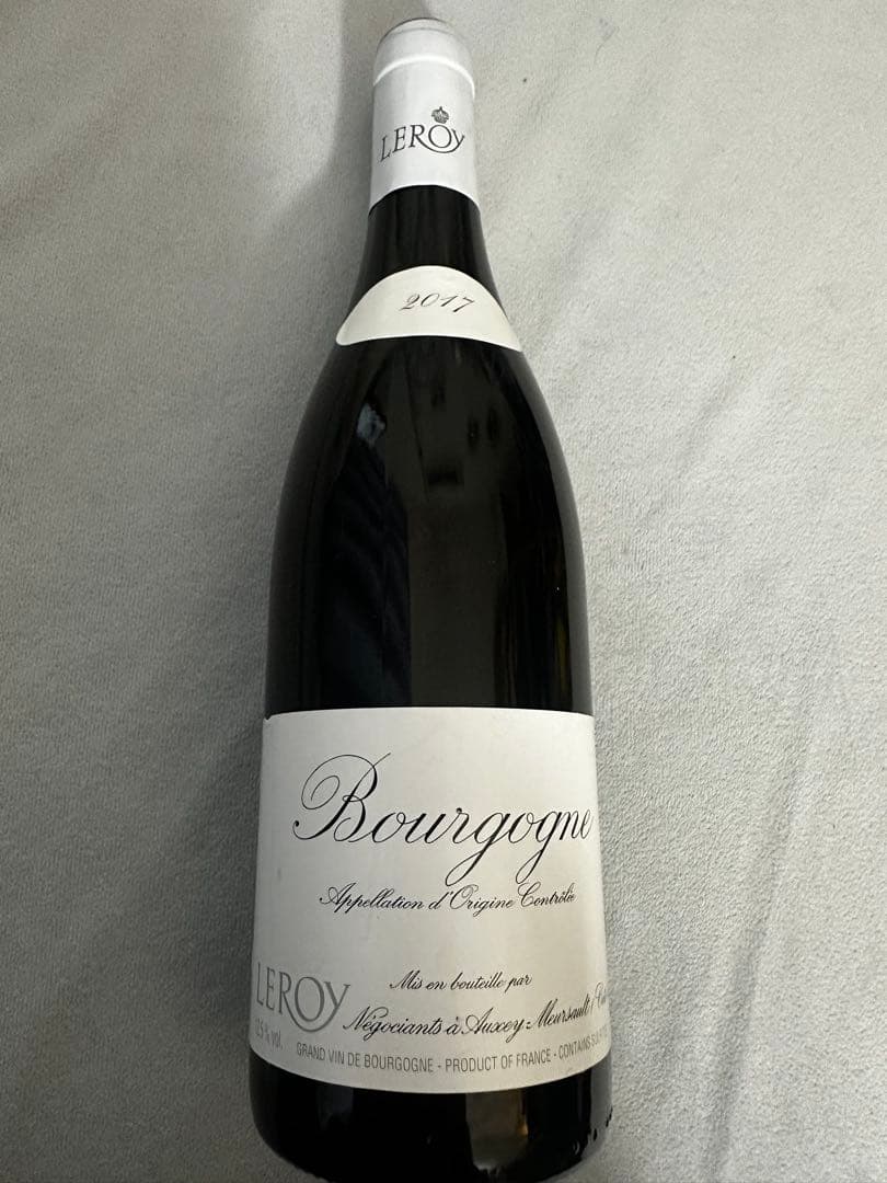 LEROY ルロワ　BOURGOGNE ROUGEブルゴーニュルージュ2017