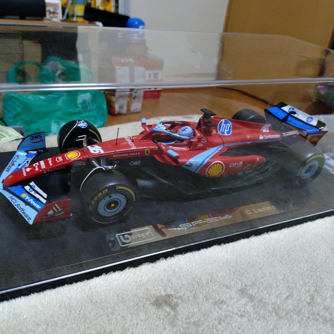 1/18 ブラーゴ SF-24 マイアミGP仕様 C.ルクレール #16