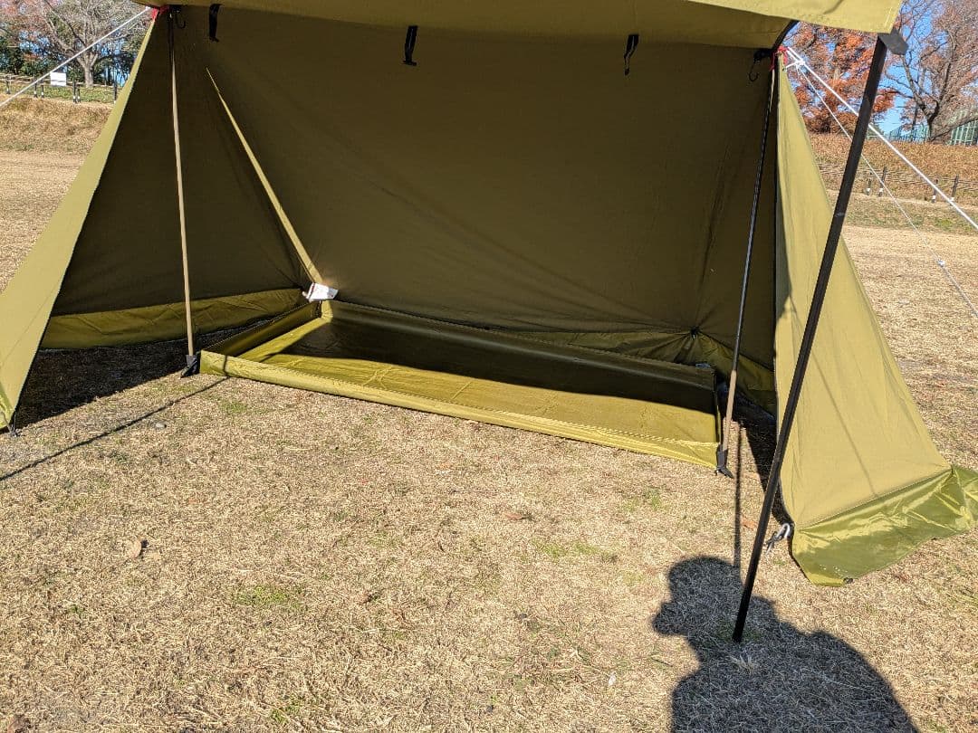 廃盤品　テンマクデザイン　炎幕TC　別売りグランドシート＆ポール付き