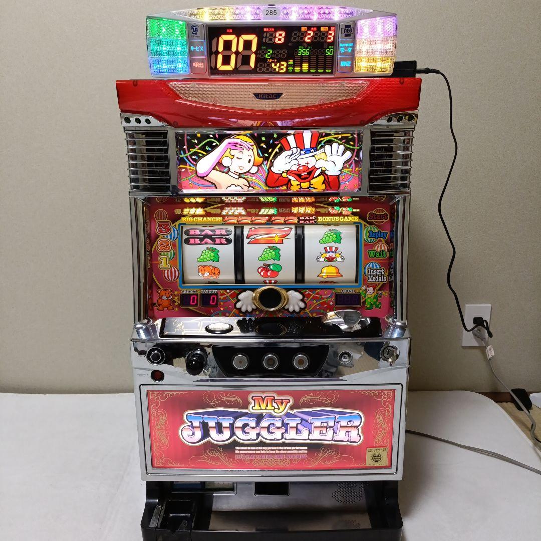 【動作確認済み】パチスロ　実機　マイジャグラー2　データカウンター付き