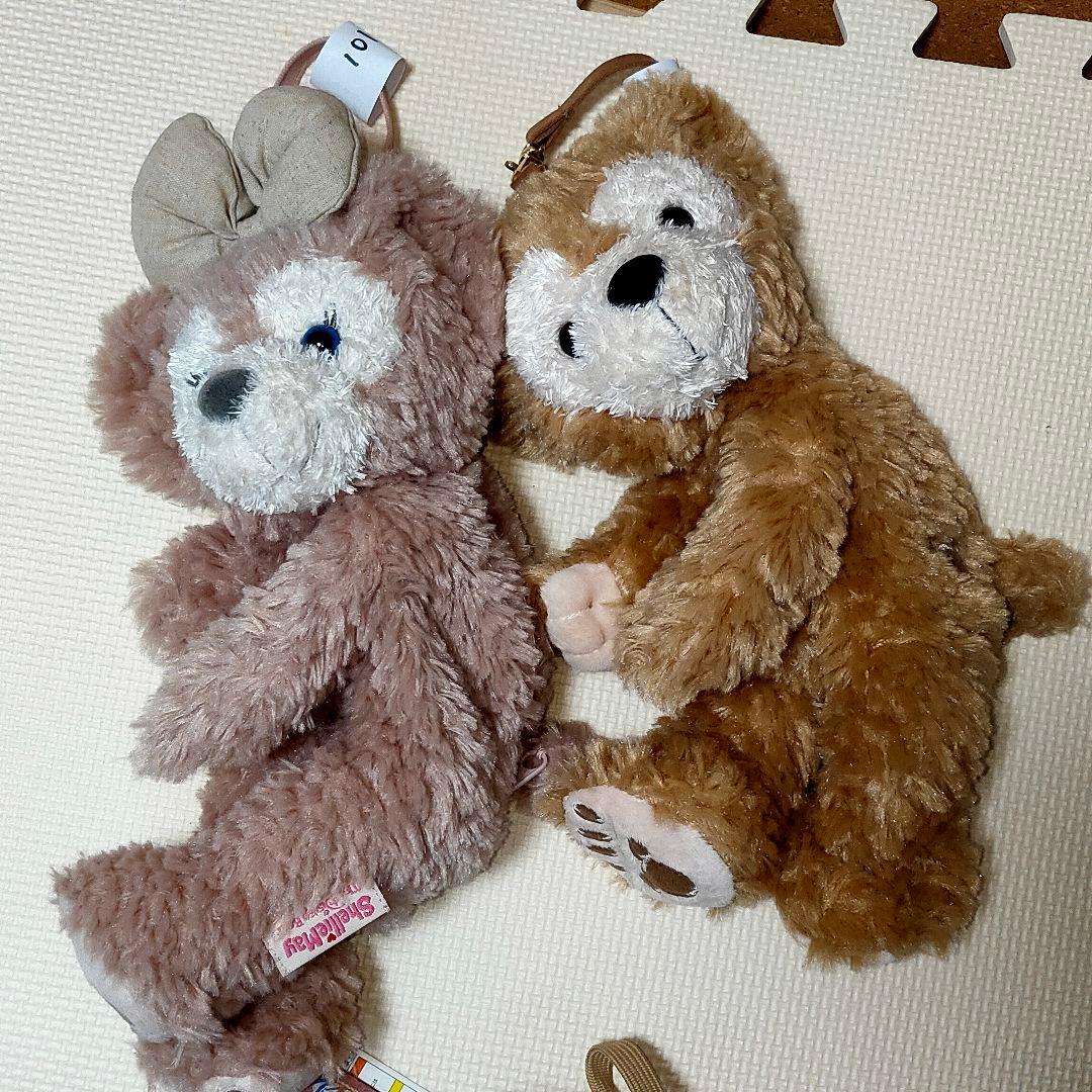 ダッフィー＆シェリーメイ　ぬいバ　ぬいポーチ　まとめ売り01