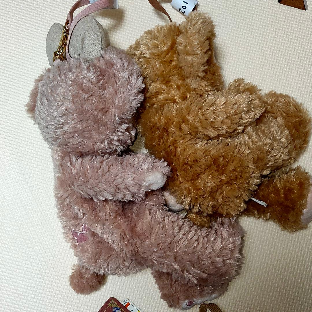 ダッフィー＆シェリーメイ　ぬいバ　ぬいポーチ　まとめ売り01