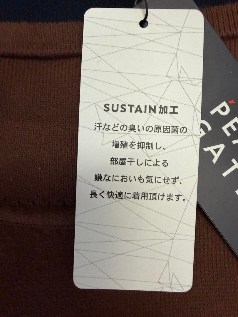 新品正規品【PG/4】パーリーゲイツ ハイネック長袖ニットカットソーモックネック