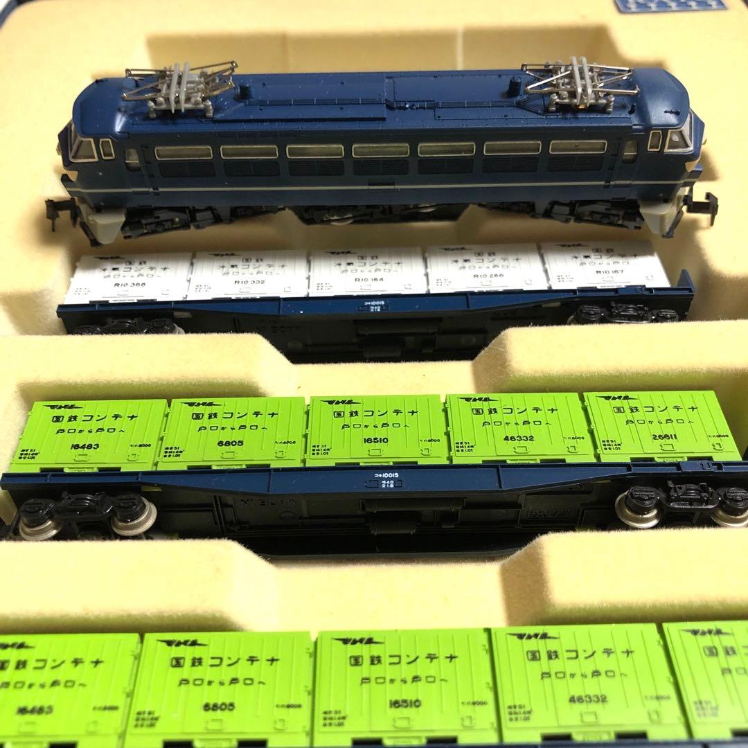 絶版 KATO コキフ10000冷蔵・コキ10000 EF66