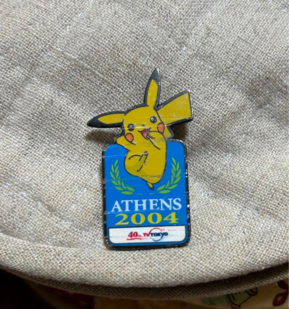 超激レア！アテネオリンピック ピカチュウ ピンバッジ