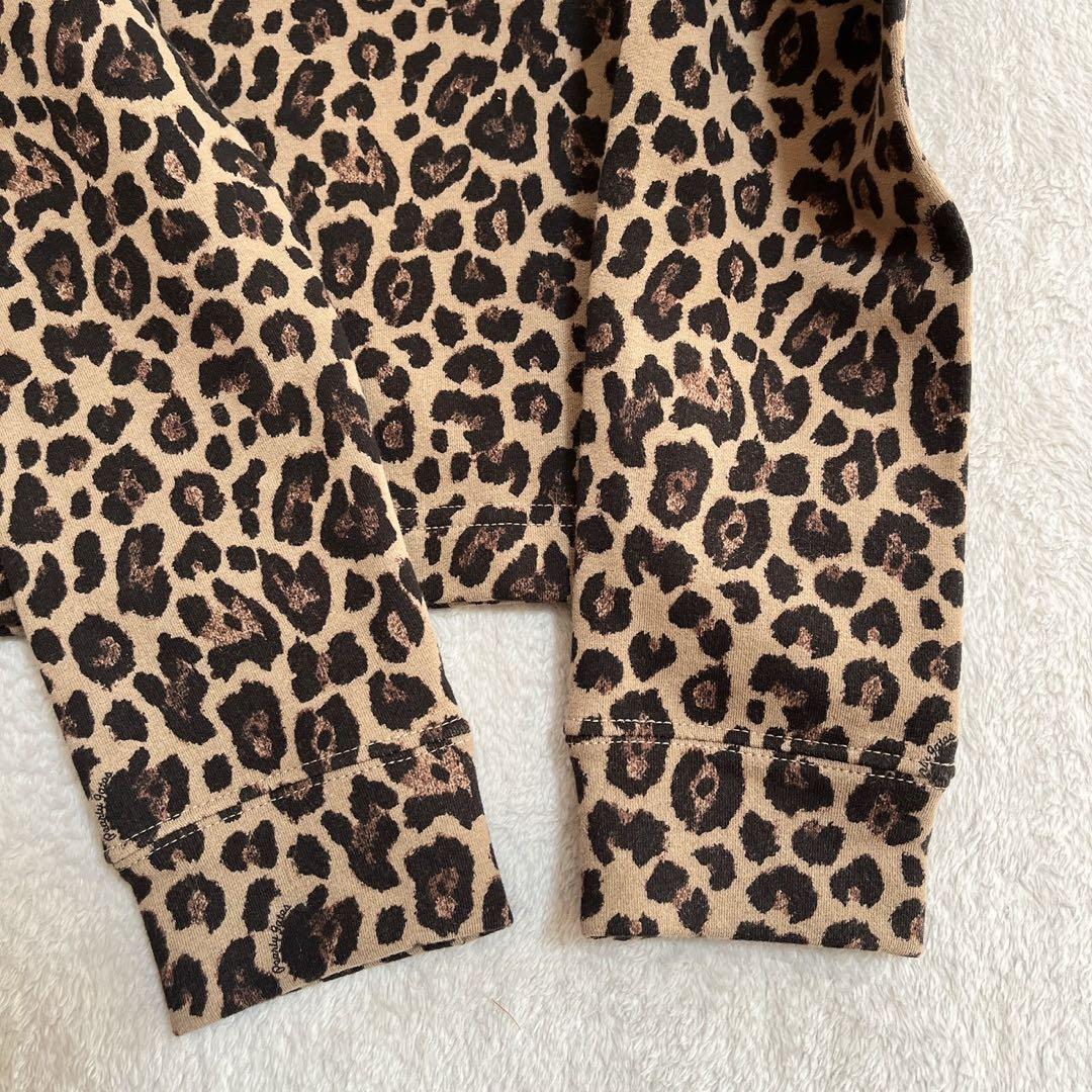 極美　パーリーゲイツ 　セットアップ　モックネック　スカート　ひょう　レオパード
