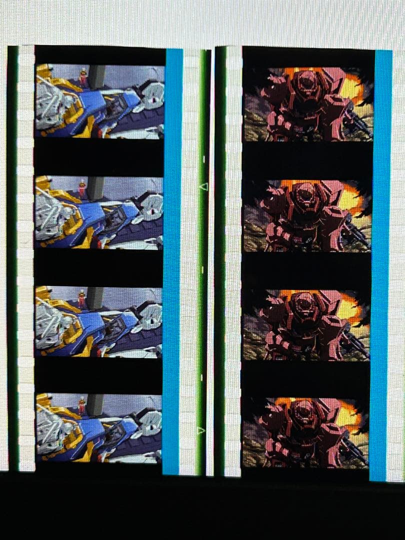 希少カット　ガンダム　ジークアクス　特典　フィルム　シャア　ザク　庵野秀明