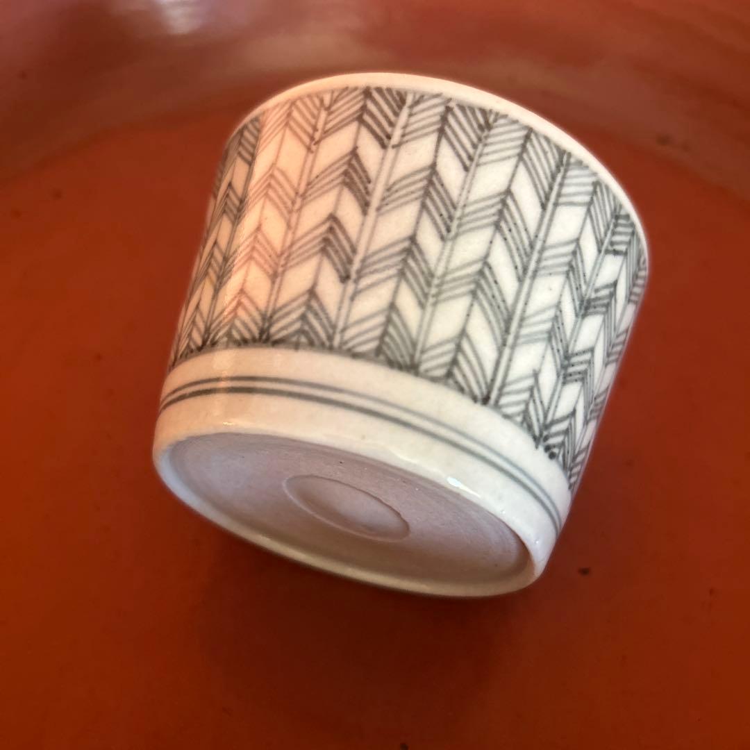 古伊万里　染め付け　蕎麦猪口　江戸後期