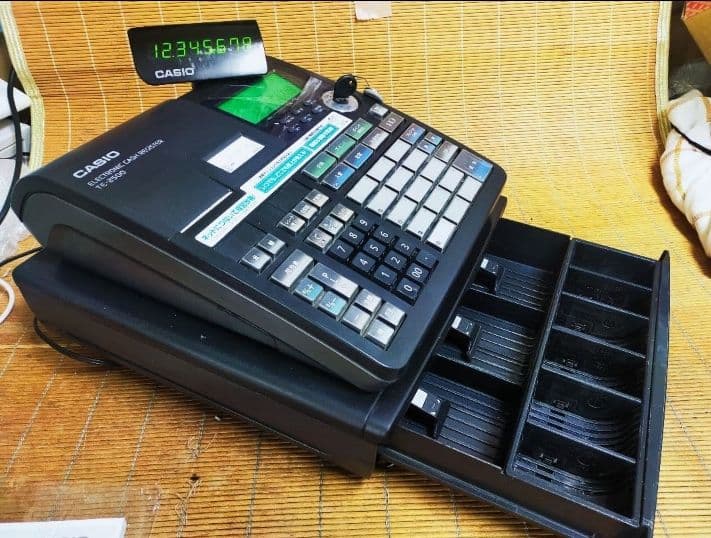 ま*ゆ様 カシオレジスター　TE-2500　15部門　719330