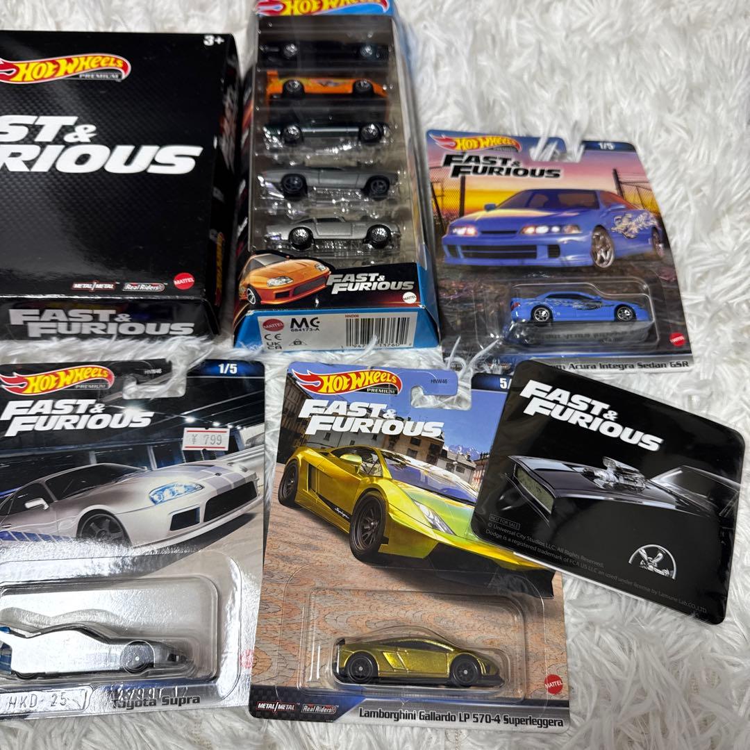 ホットウィール ファスト＆フューリアス ミニカーセット