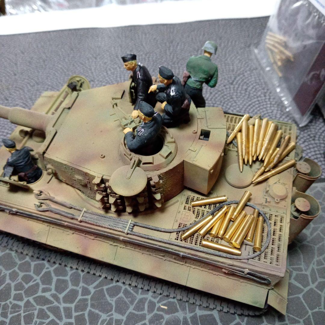 値下げしました　タミヤ　タイガーⅠ型　最後期型　1／35　アクセサリーパーツ多数
