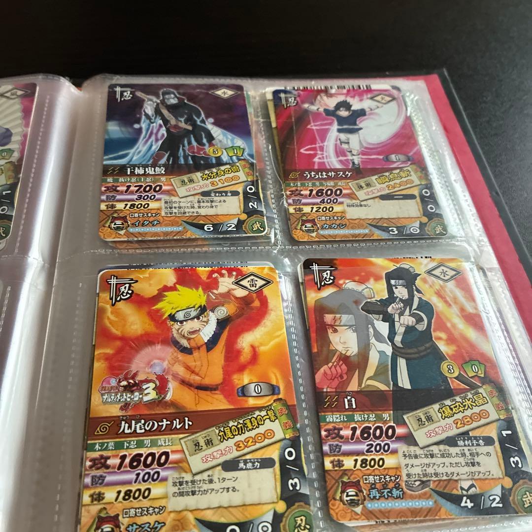 NARUTO ナルトメットカードバトル　カードケース付き　写真他カード13枚ほど