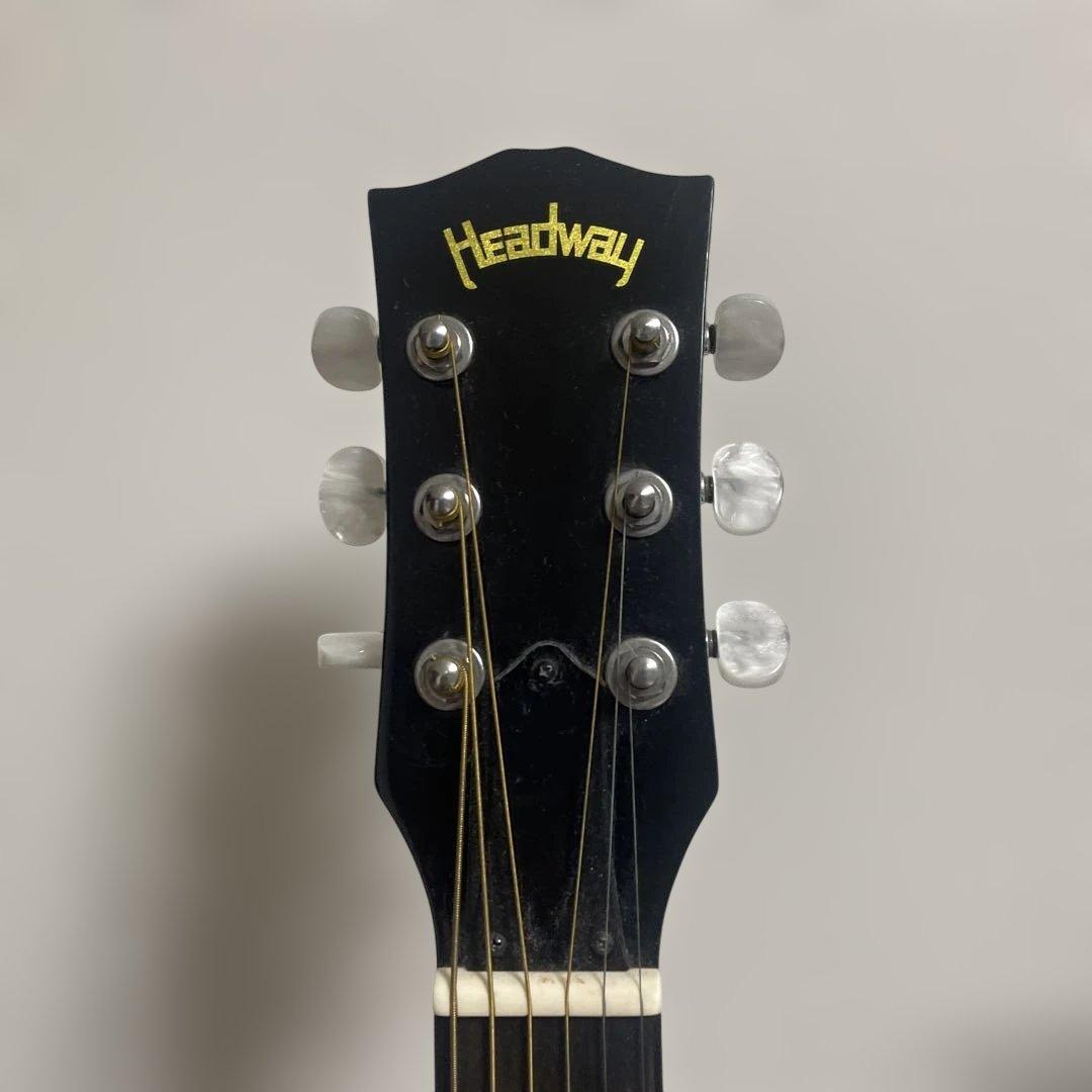 アコースティックギター 黒 Headway HCJ-50