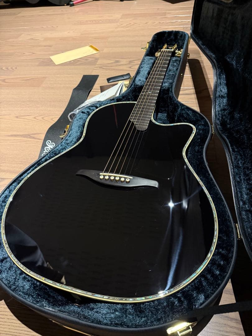 極美品 K.Yairi(ヤイリ)YD-88BK アコースティックギター