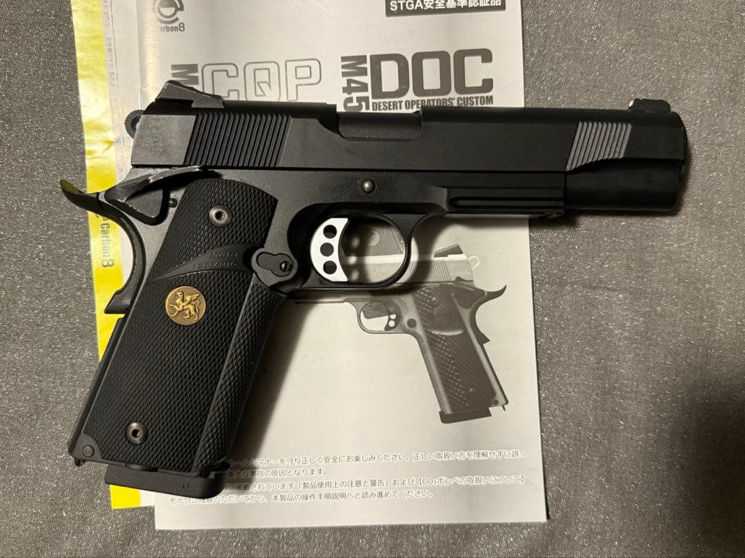 Carbon8 M45 CQP CO2ガスガン 予備マグ&ボンベ付き