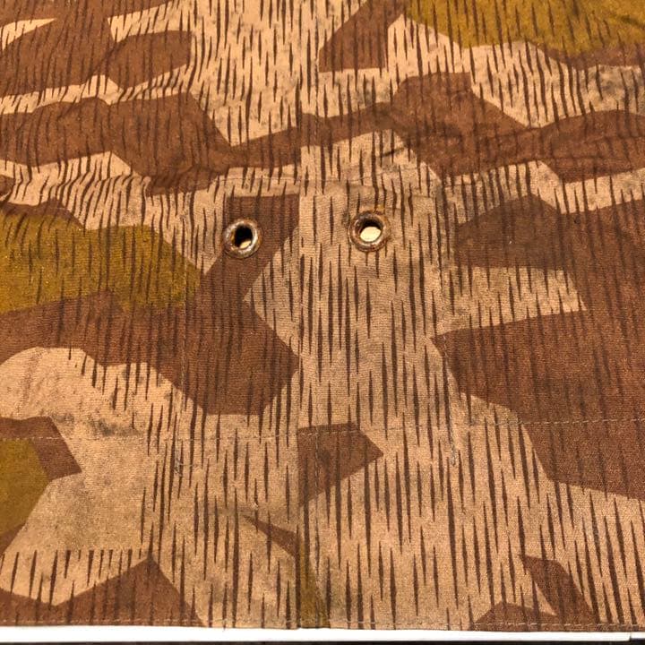 ドイツ軍★スプリンターカモ★幻のブラウン★軍幕テント★M31ツェルトバーン★野営