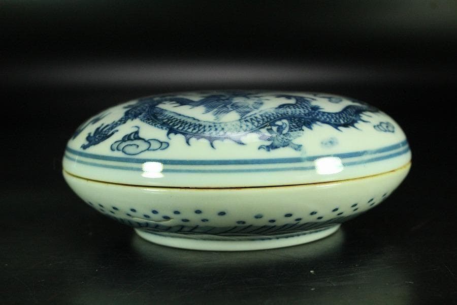 中国美術 朱肉 蓋物(K-LC750)