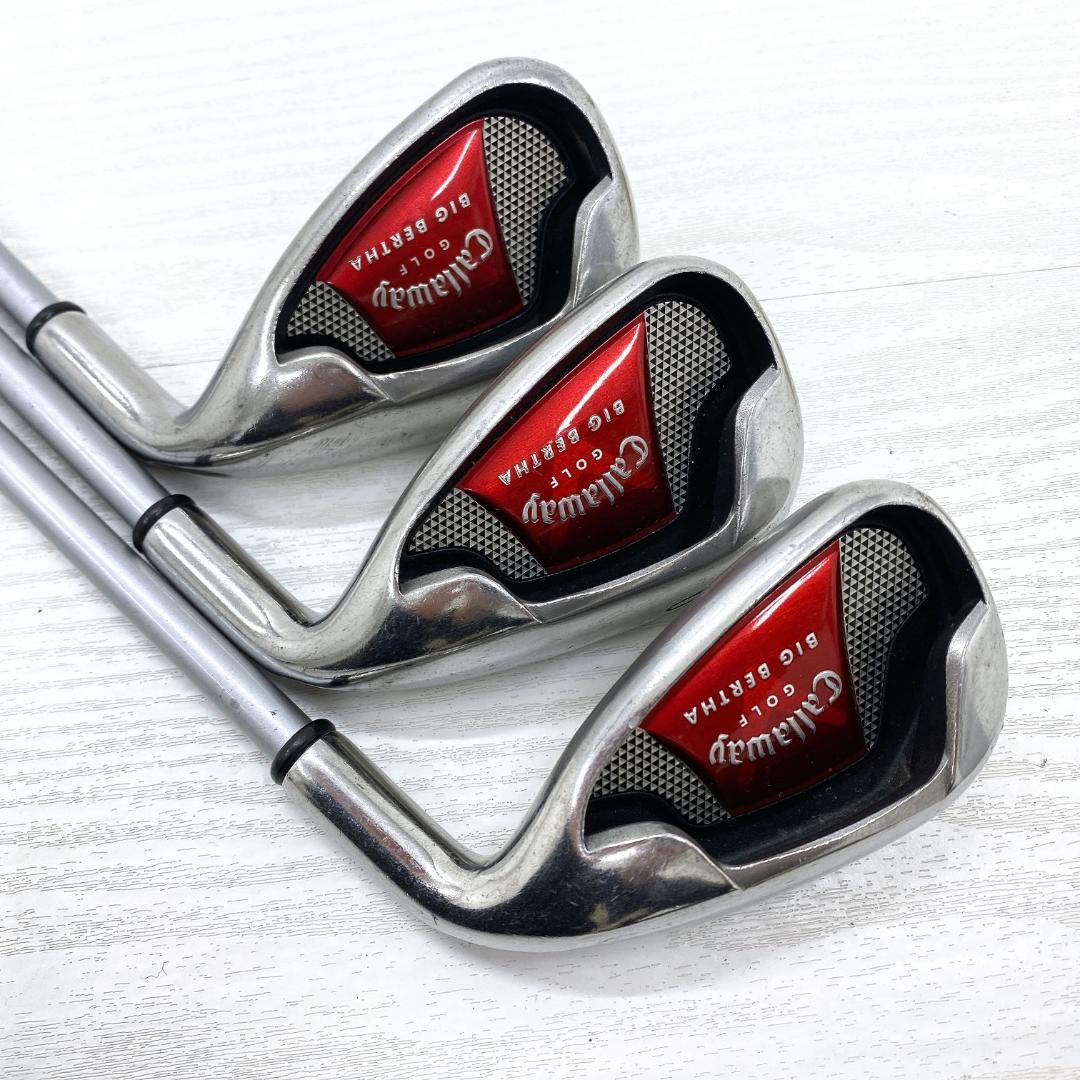 Callaway BIG BERTHA キャロウェイ アイアン セット メンズ