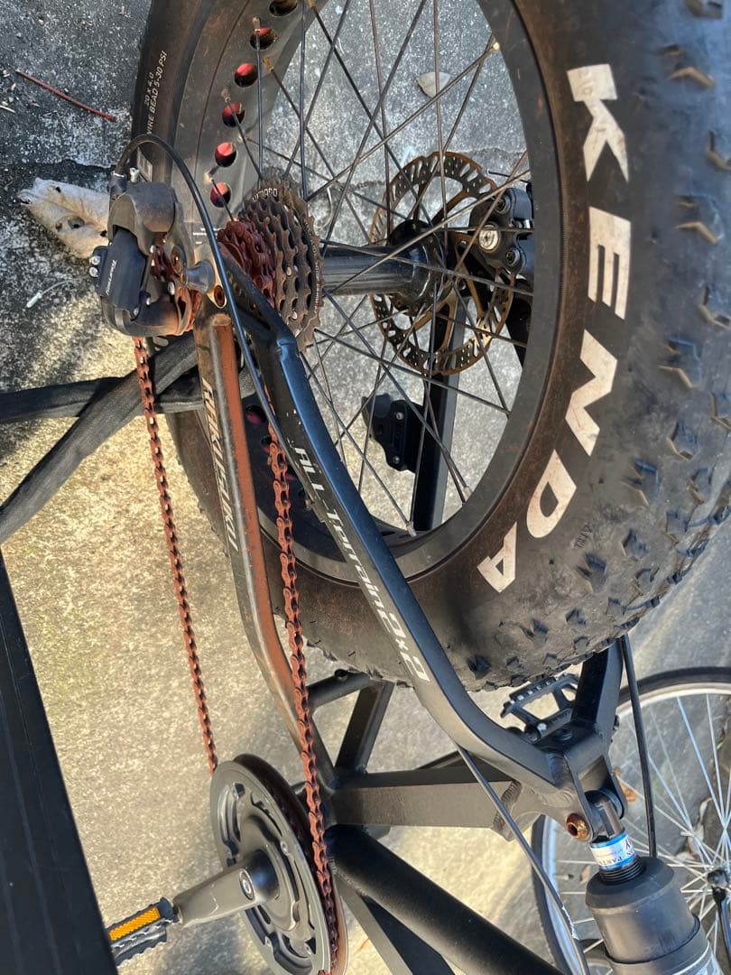 グランビート　折りたたみ 電動アシスト　ファットタイヤ