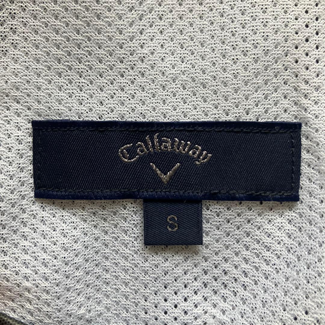 【美品】 Callaway メンズ レインウェア セットアップ S 収納袋付き