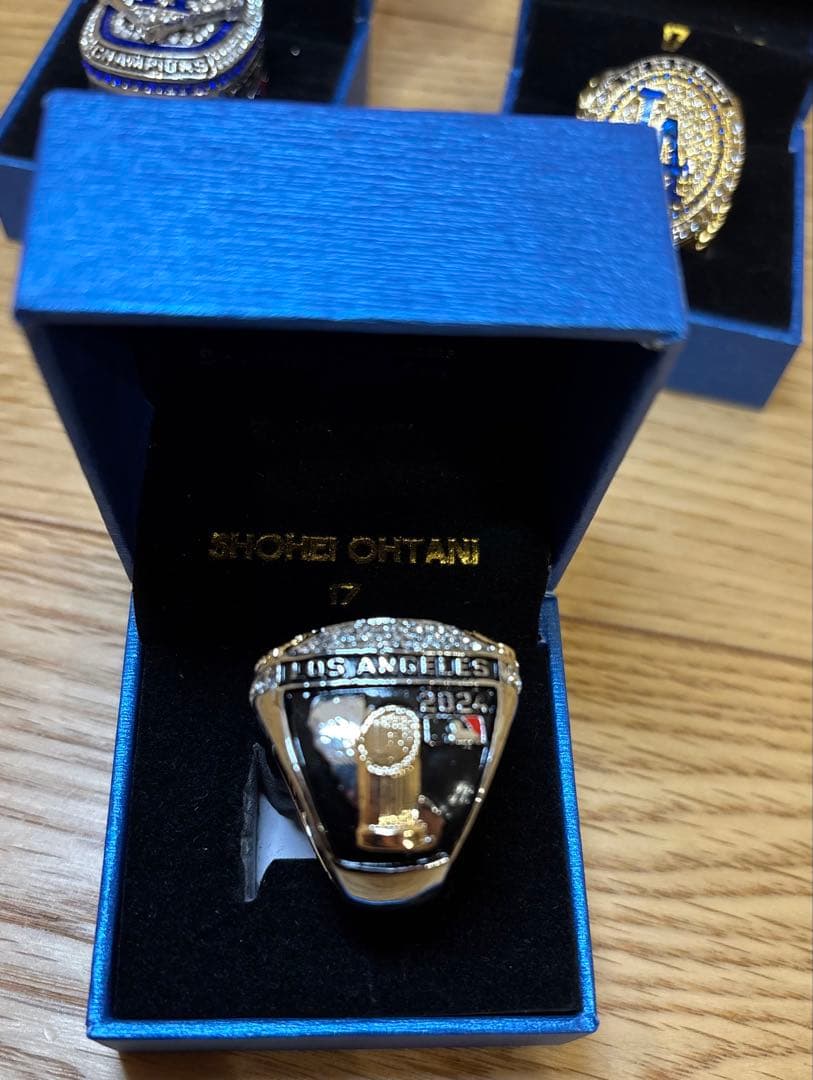 ⭐️優勝セール！！⭐️非売品⭐️大谷翔平リング3種類セット チャンピオンリング等セット