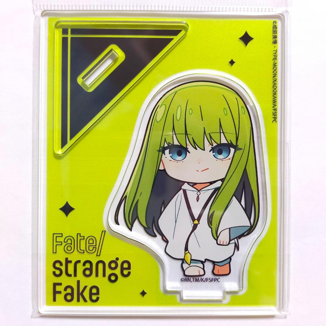ランサー Fate strange Fake cafe 缶バッジ アクスタ