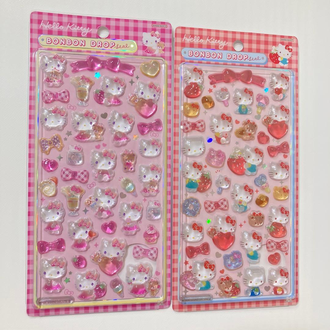 正規品 ボンボンドロップシールサンリオコンプリート8点
