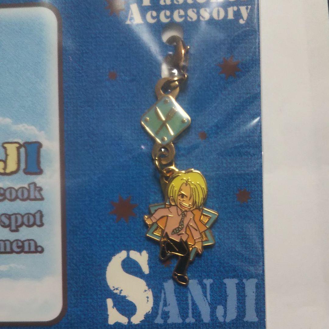 4種セット ワンピース ファスナーアクセサリー ルフィ ゾロ サンジ ロビン