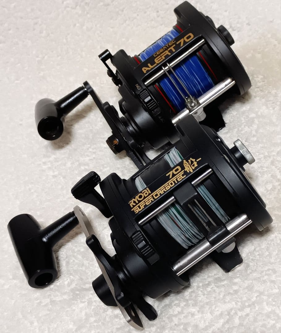 リョービスーパーカーボテック船70&カーボテックアラート70まとめて2台