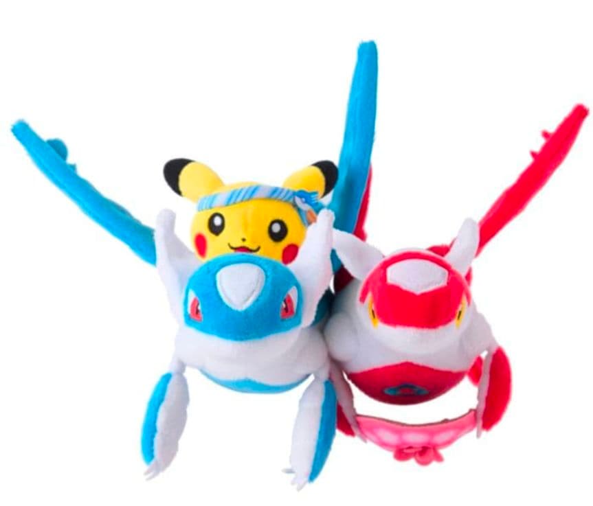 【新品未開封】ラティアスラティオスピカチュウ ポケモンセンターフクオカR