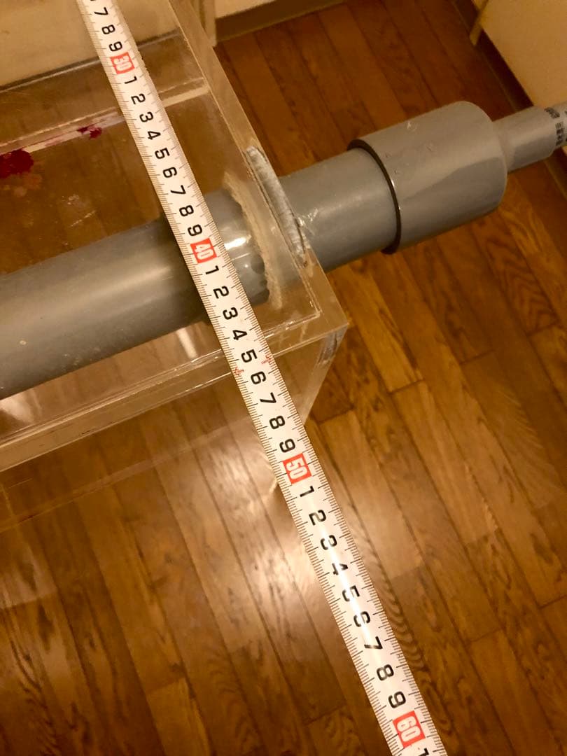R56_fishing アクリル水槽 オーバーフロー 90cm