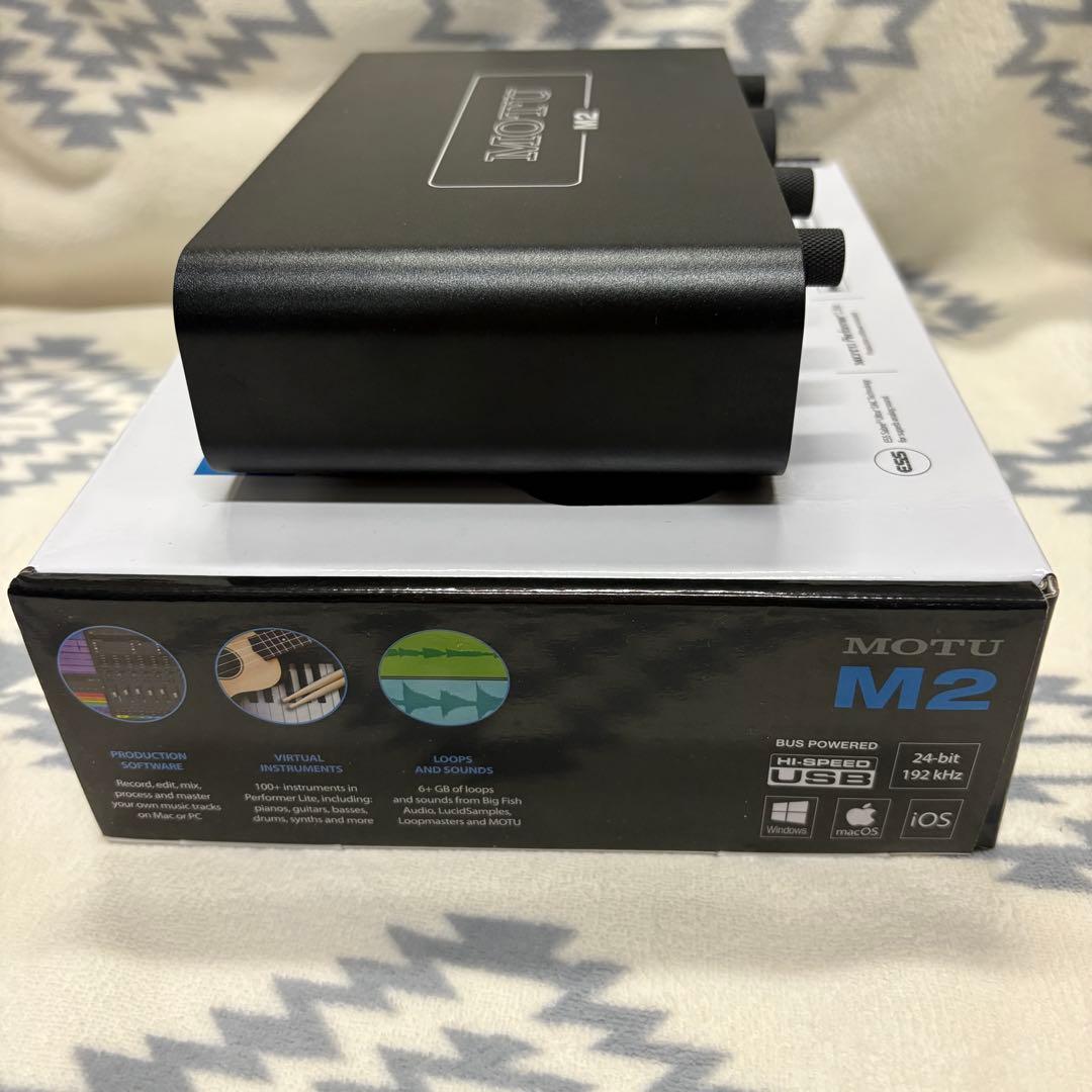 MOTU M2・Nobsound U5 バランス接続セット販売 おまけ付