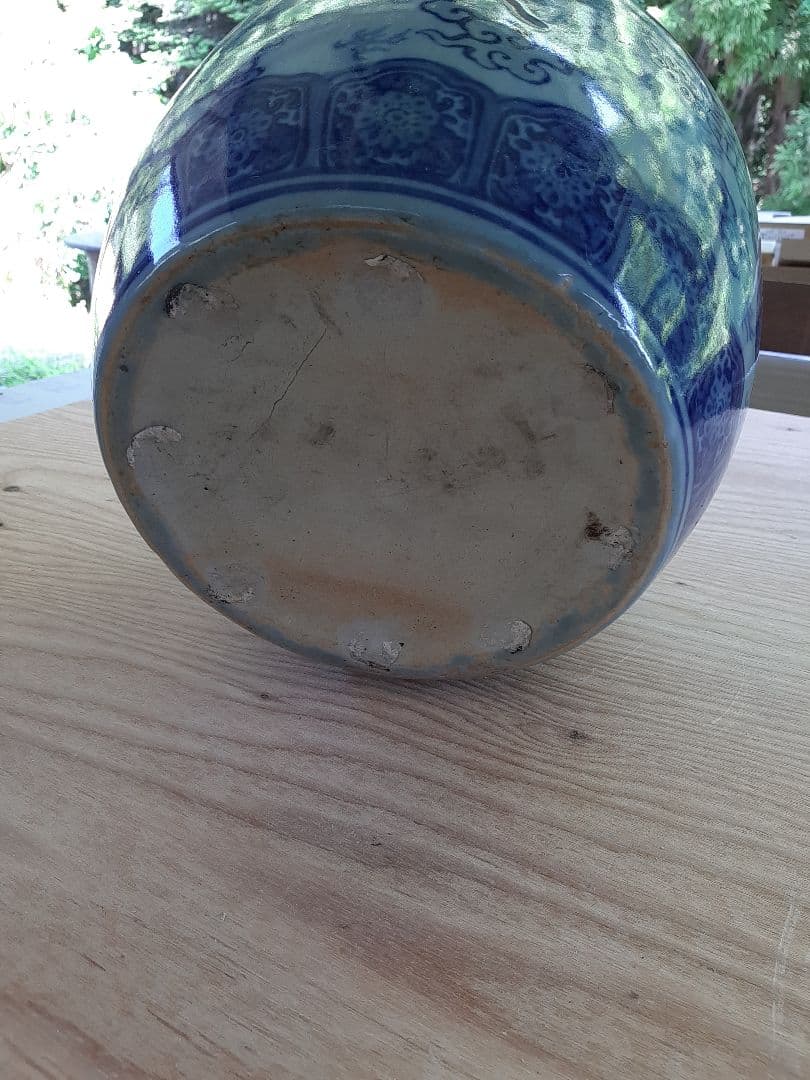 鳳凰　火鉢　古物