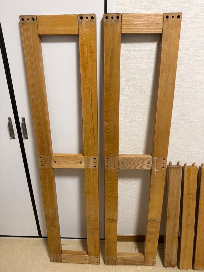 60cm用水槽台・マーフィード・木製水槽台・キャビネット・水槽棚・3段　②