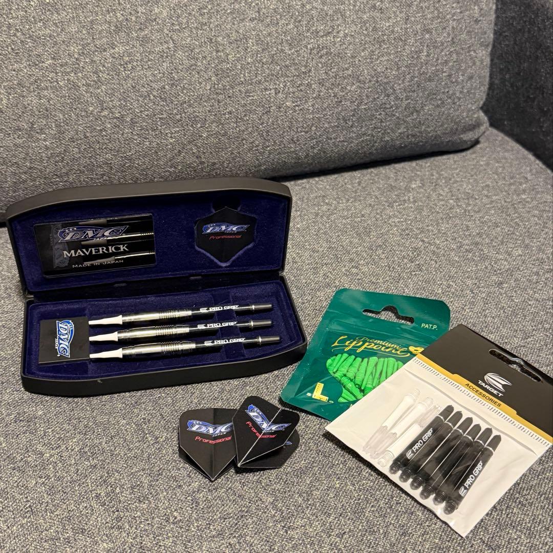 た*ん様 【ほぼ新品】DMC Maverick ダーツセット 18g マーベリッ