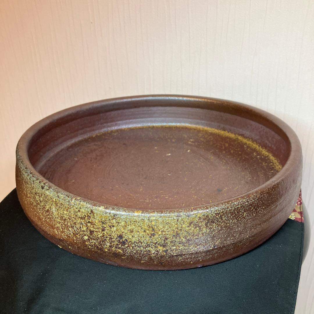 希少　種子島　能野焼　よきの焼　鉢　飾り台　置物　骨董品　古美術品　能野焼