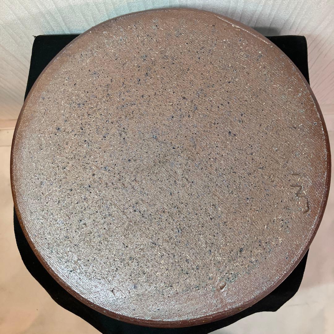 希少　種子島　能野焼　よきの焼　鉢　飾り台　置物　骨董品　古美術品　能野焼