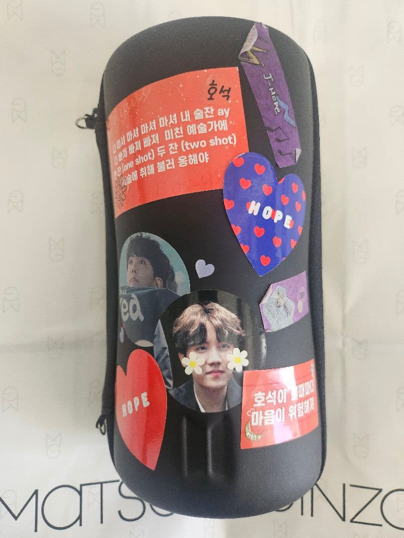 BTS ペンライト アミボム 2本セット + 公式 ケース