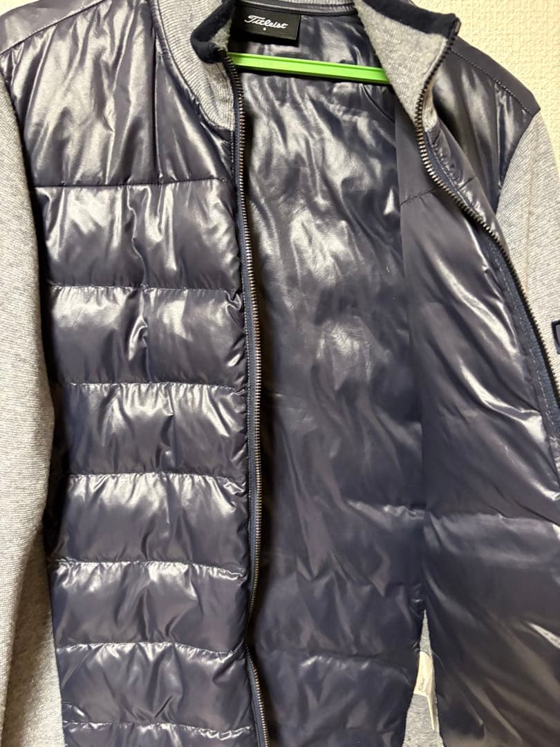 タイトリスト ストレッチ 中綿×ニットジャケット　Sサイズ