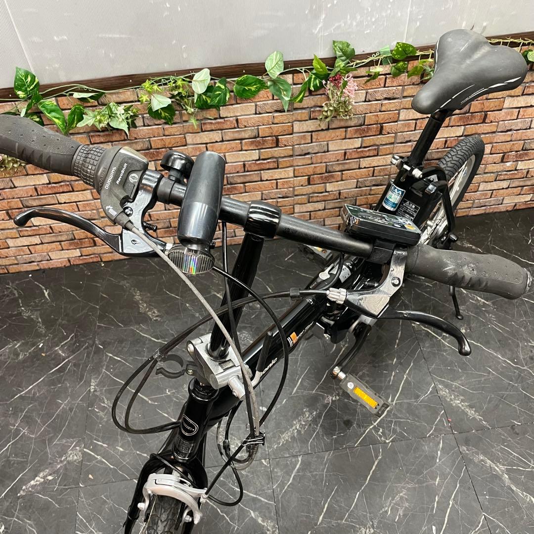 【99】折りたたみ電動自転車 Panasonic OFFTime ブラック 20