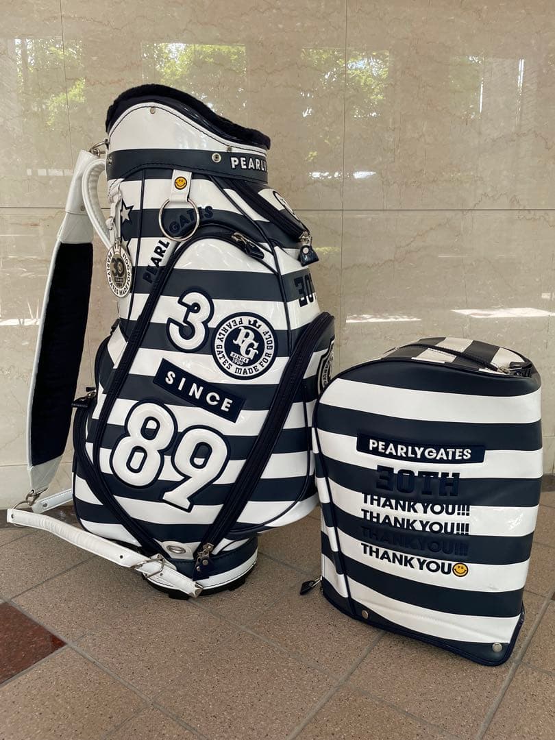 限定PEARLY GATESパーリーゲイツ30周年記念 スペシャルキャディバッグ