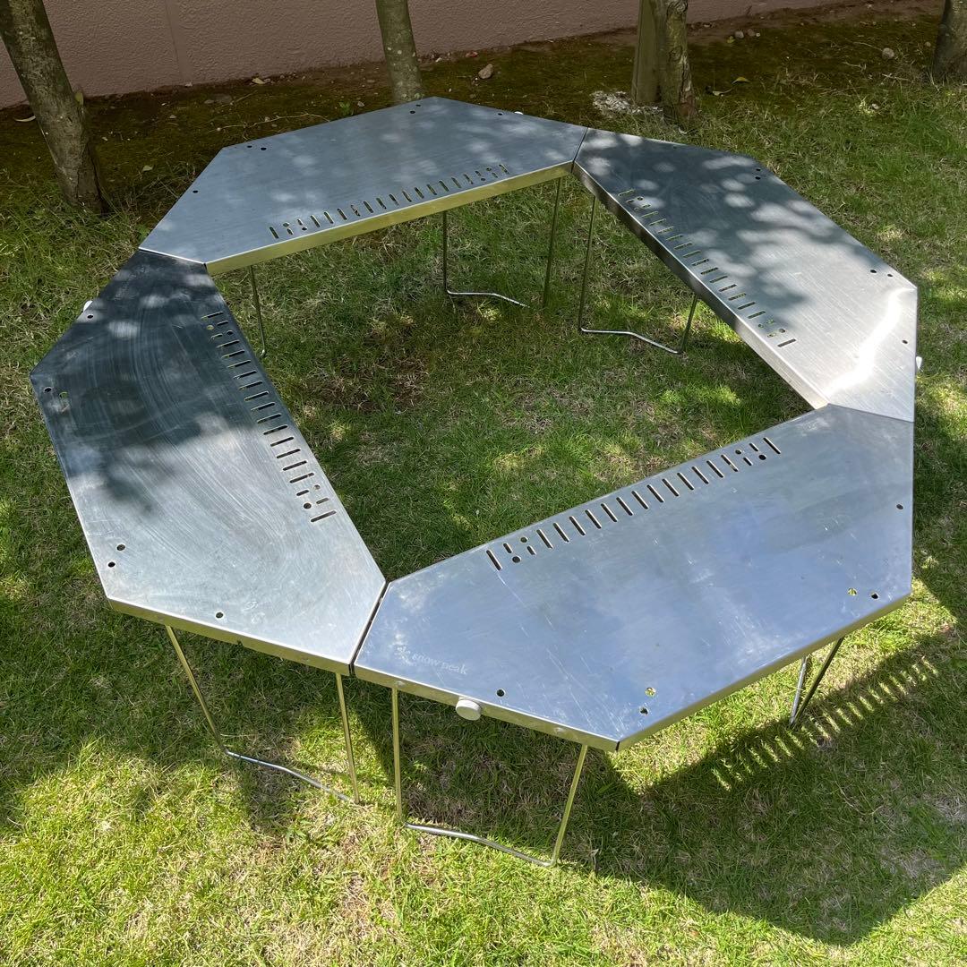 スノーピーク　ジカロテーブル　焚き火テーブル