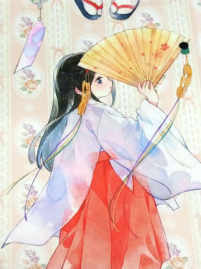 J1031＃御神子の祝福(PET)鲸落印象切り売り海外人物マステ女の子