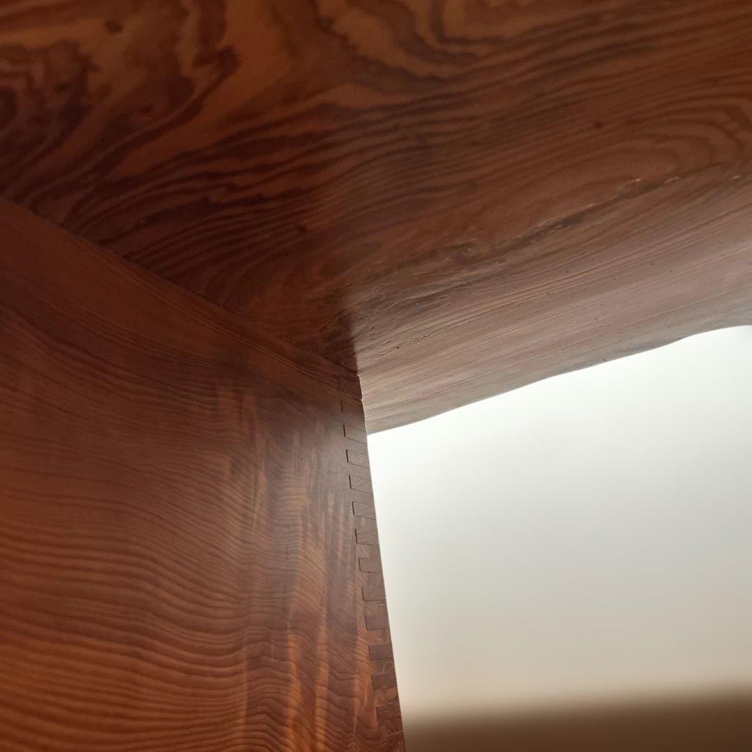 屋久杉（保証書無し）⁈囲炉裏、長火鉢、酒の燗2、職人技木の組込み！