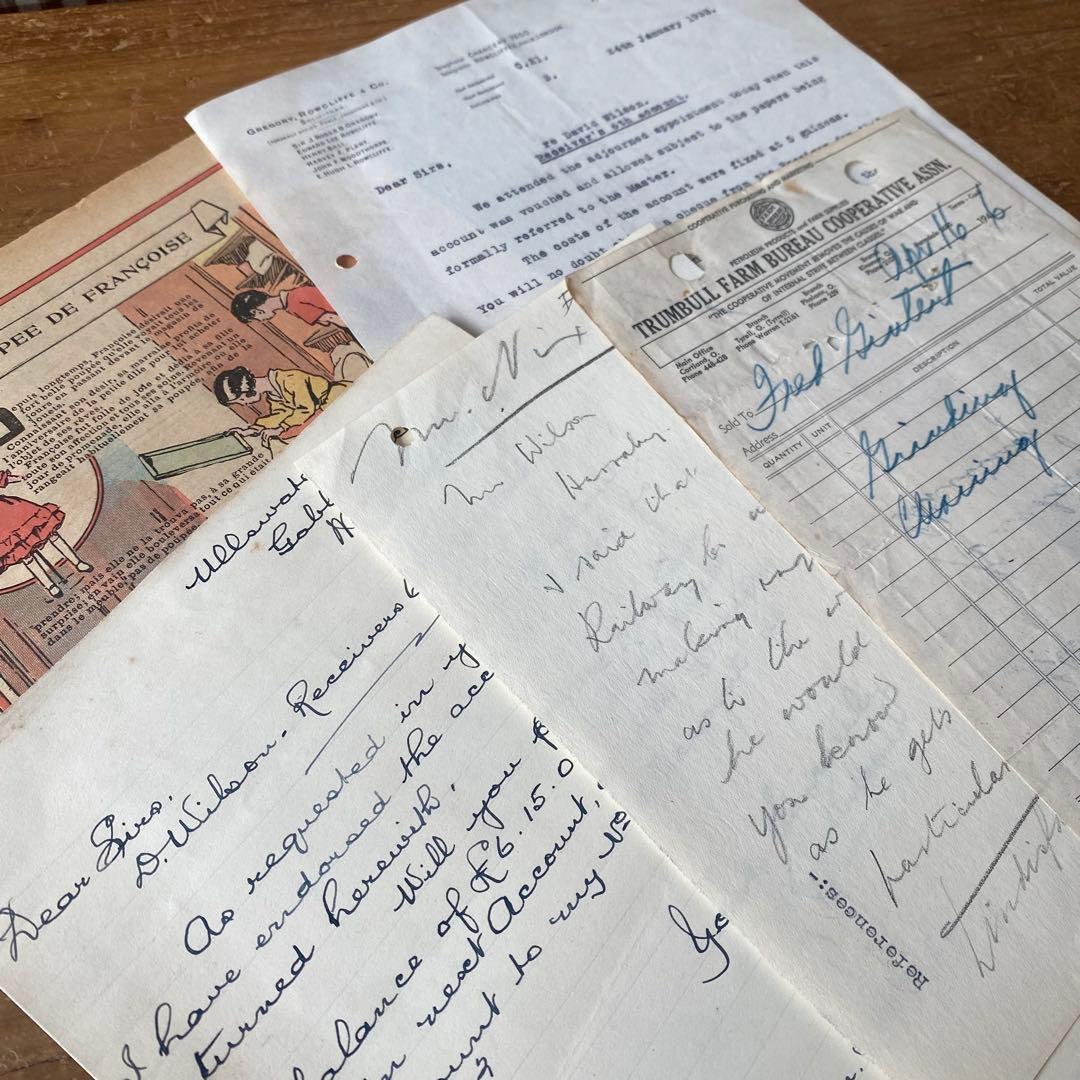 【225】 ヴィンテージ 紙ものセット 送料込み✩