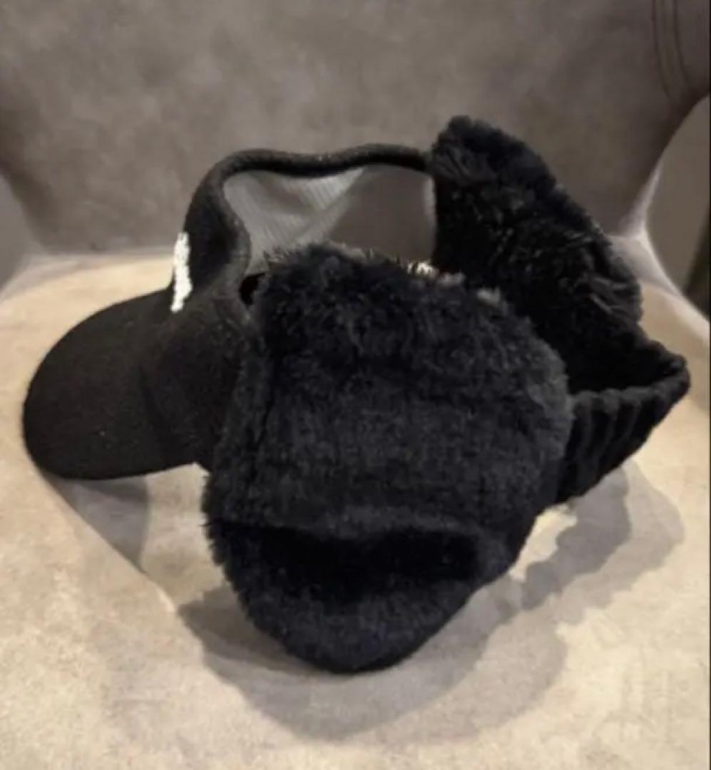 Resurrection ボアイヤーマフサンバイザー 黒