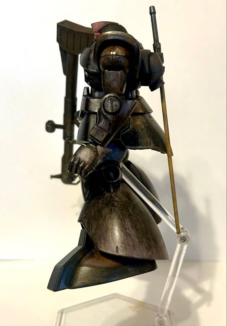 HGUCリック・ドム完成品　汚れ塗装