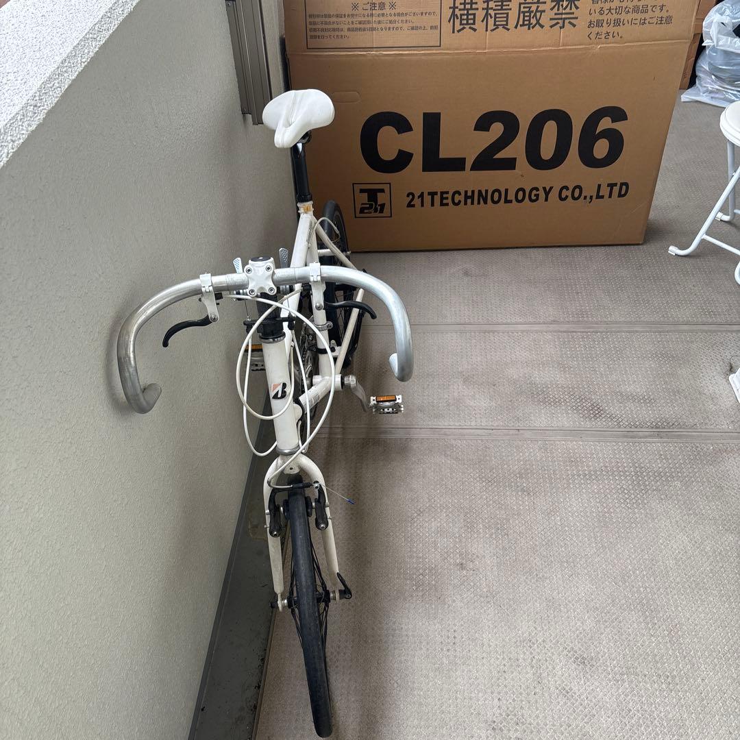 高*道様 【着払いor直接引取り】ミニベロ CL206 ホワイト 20インチ